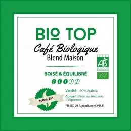 Bio Top - Blend Maison - café en grains photo numéro 1