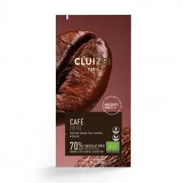Tablette Guayas noir 70% café bio - 70gr photo numéro 2
