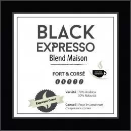 Black expresso - Blend Maison - café moulu photo numéro 1
