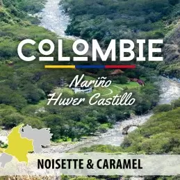 Colombie - Nariño Huver Castillo - café en grain | 250g
