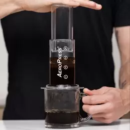 Aeropress - Cafetière Clear + 100 fitres-6718