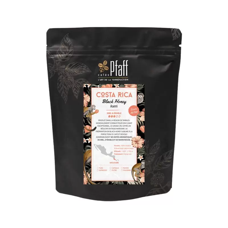 Costa Rica - Black Honey Aserri - café en grain | 250g